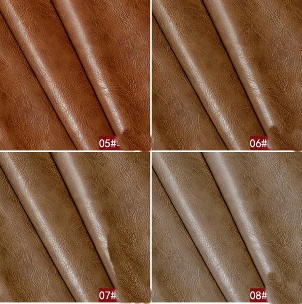Crazy horse artificial pu leather fabric handmade diy sofa soft bag fabric car waterproof seat simulation cowhide