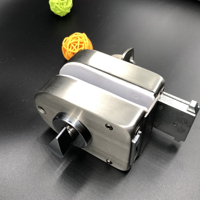 High Hardness and Durable Sliding Door Accessory for Single Glass Door in Polish Gold