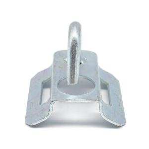 China Galvanized Steel Draw Hook Bracket Pole Mounted Fix Tension Clamps on sale