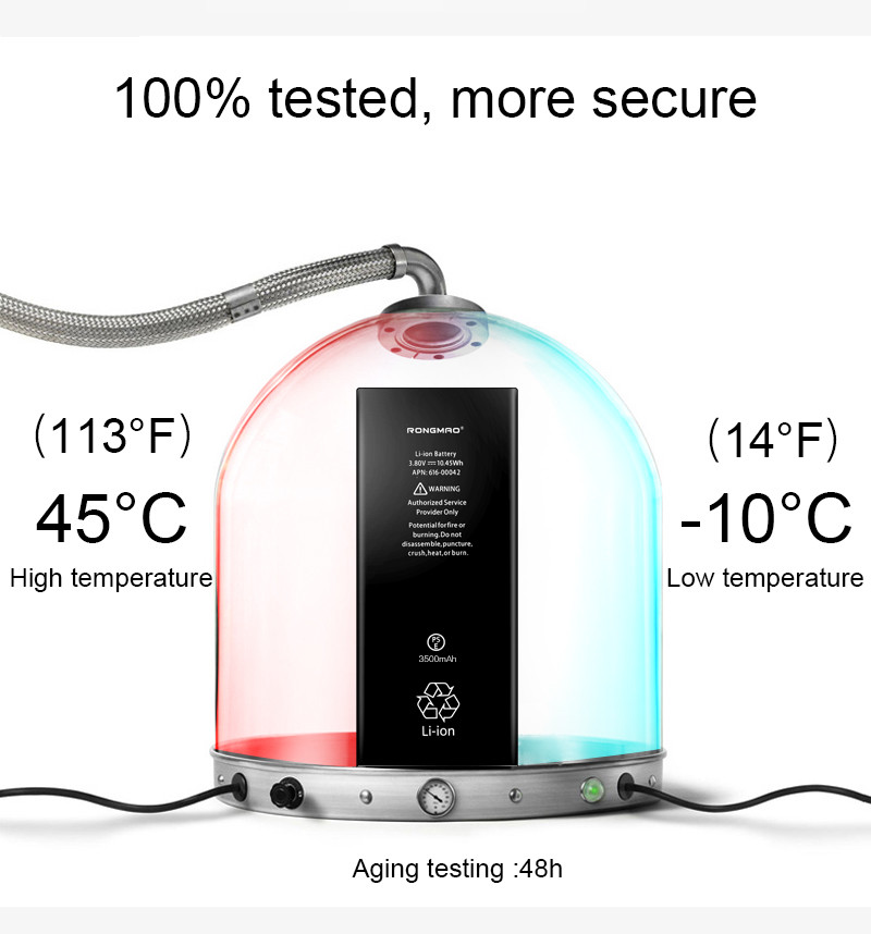 0 Cycle Apple Iphone Battery Replacement With CE / FCC / RoHS Certification