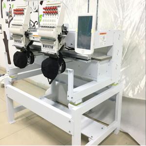 WONYO 2 Head Computerized Apparel Textile Cap Flat Embroidery Machine