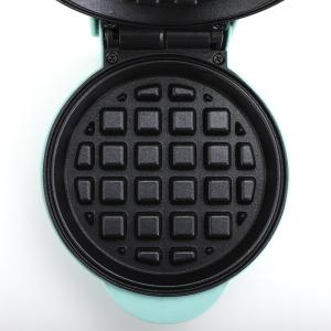 Mini Waffle Maker for Hash Browns, Keto Chaffles with Easy to Clean, Non-Stick