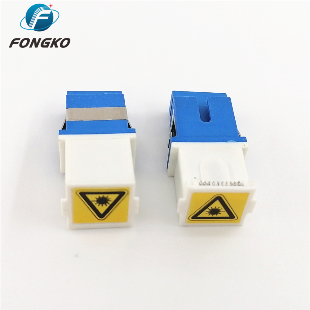Single Mode SM SC Fiber Optic Adapters Connectors Coupler