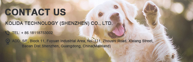 C304 Factory price light up luminous flashing dog collars for small dogs