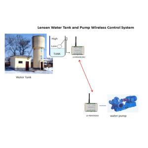 2 Channels RS485 433MHz 2km Wireless Pump Controller