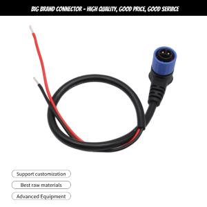 M20 IP68 2P Waterproof Power Plug Lithium Ion Battery Energy Storage Connector