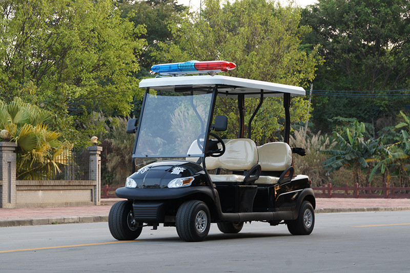 Security & Patrol Electric Golf Cart 4 Seater with 48V Lithium Battery