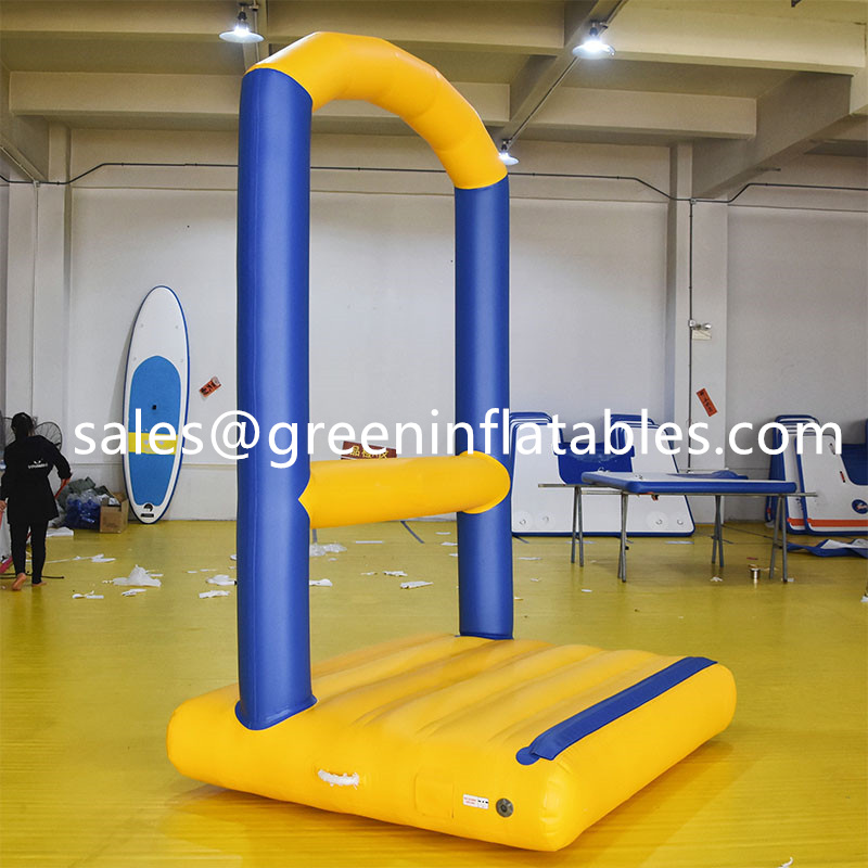 Commercial Outdoor Inflatable bounce house Water float Slides trampoline equipment water aqua park