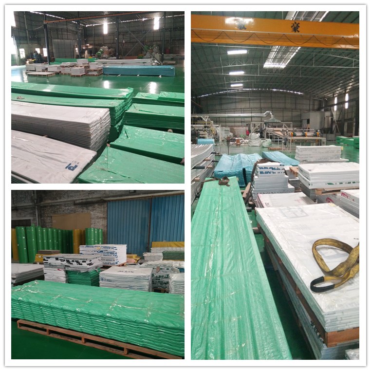 Awning PC Roofing Panels 100% Virgin Bayer Material 12%-95% Light Transmission