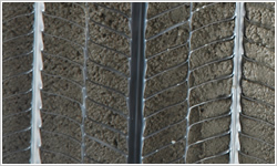 Flat Expanded Rib Lath Mesh Concrete Reinforcing Peoduct For Plaster Wall