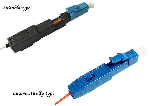 Quick Fiber Optic Field Installable Connector LC UPC Return Loss 50 dB