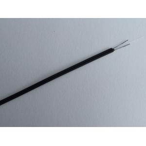 Network FTTH Fiber Optical Cable 2 Core Bow Tpye Cable With Black Or LSZH Sheath
