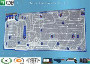  Single Layer PET Flex Circuit Board Carbon Paste For Toy Game Player Membrane Switch Manufactures