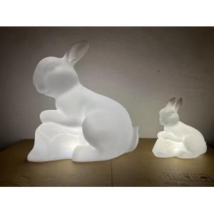 Custom Size Rotational Molding for LED Rabbit Lantern and Custom LED Lights