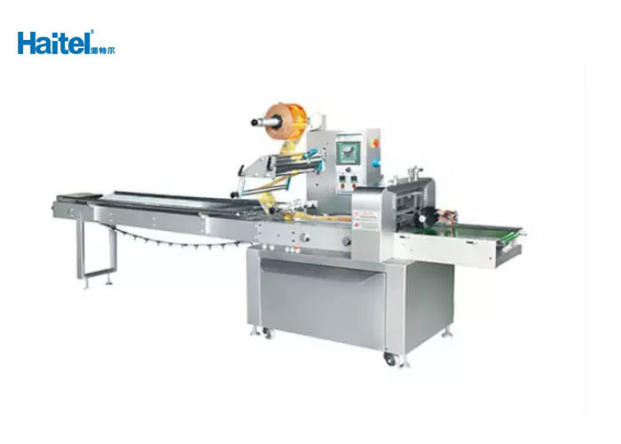 380V Candy Bar Horizontal Pack Machine For Puffed Snack Food