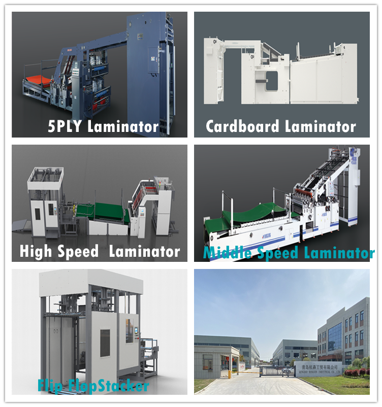 High Accuracy Automatic Flute Laminator Electric Driven For Paper Board