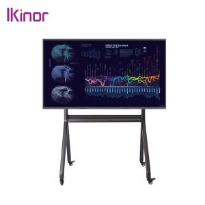 75 Inch Interactive Smart Whiteboard Touch Screen Remote Collaboration