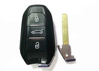 433MHZ Remote Auto Key Fob CE0682 2011DJ1873 3 Button For Peugeot 508 3008 301