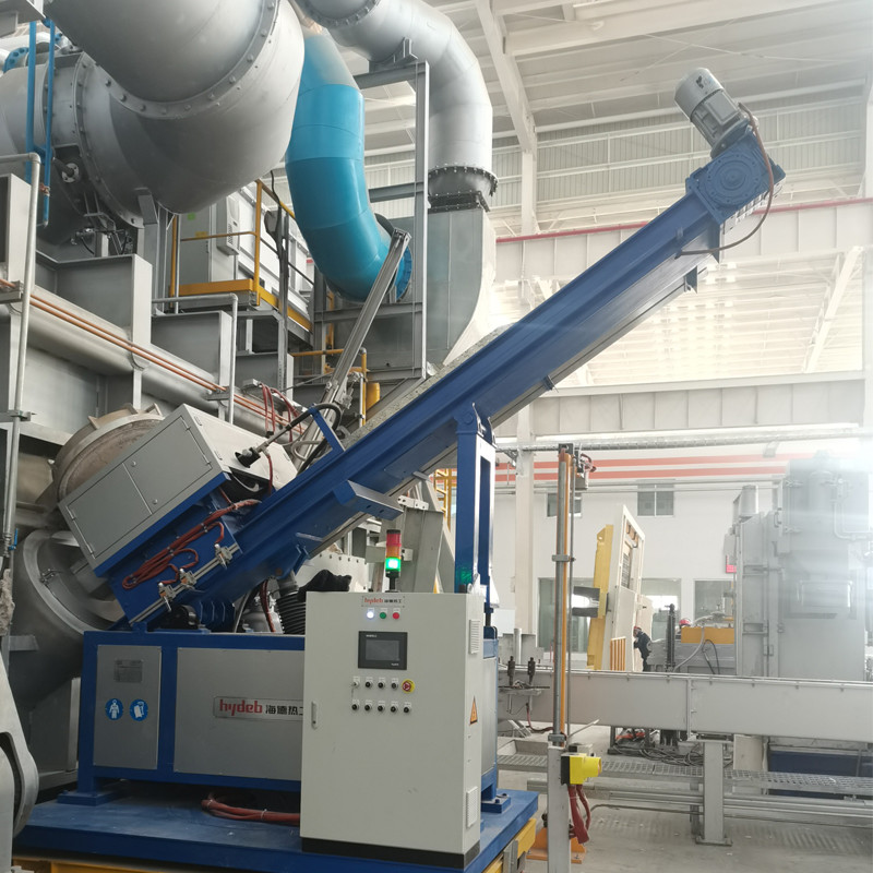 In Furnace Aluminium Refining Furnace Side Wall Rotary 0～99min Degassing Time For Aluminium Smelting