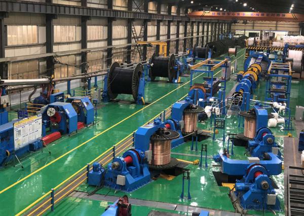 630mm Tube Twisting Bunching Machine Tubular Stranding Machinerey For Electric