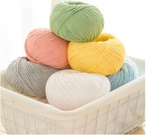  Durable Crochet Twisted Cotton Yarn Anti Bacteria Multipurpose Manufactures