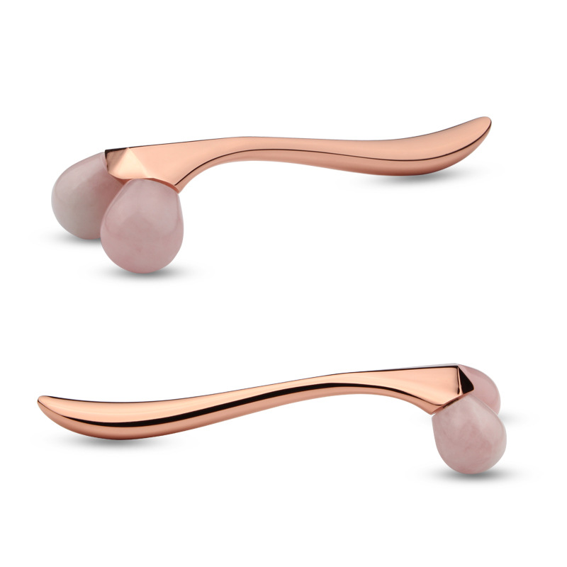 CE 3D Y Shape Massage Roller Waterproof Jade Roller For Slimmer Face