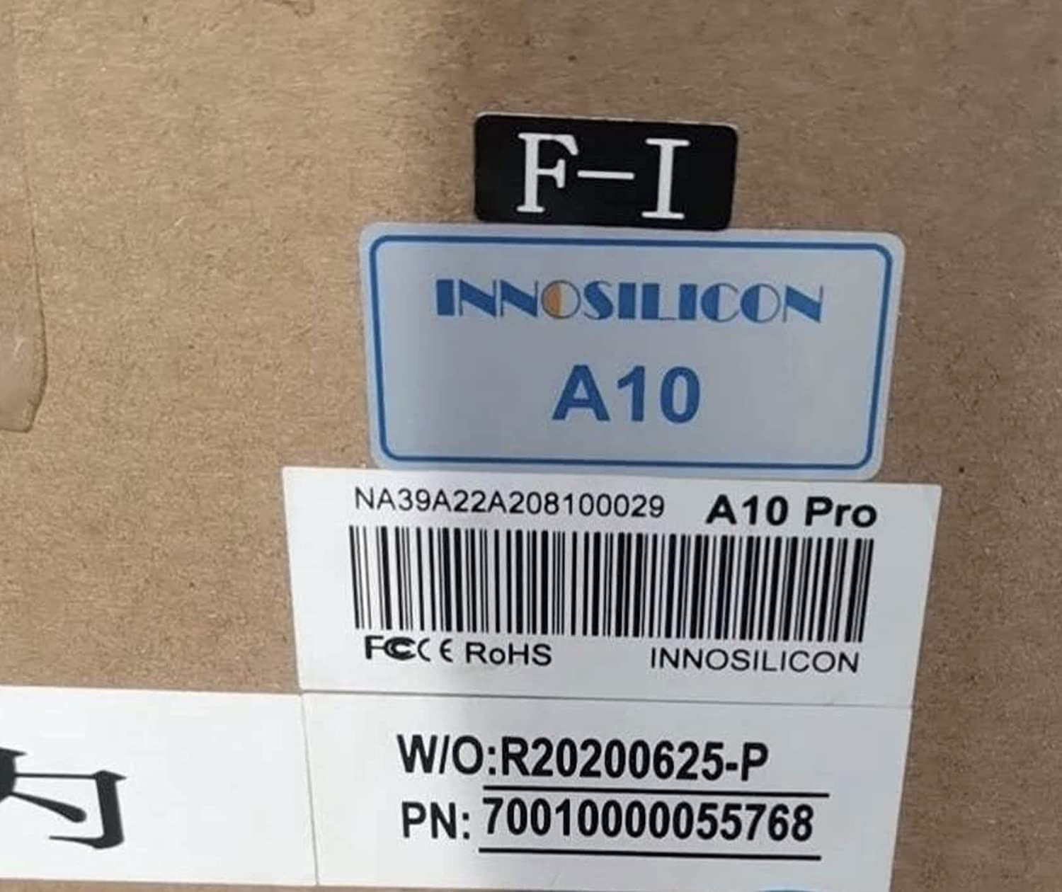 1300W Ethereum Miner Machine Innosilicon A10 Pro+ 6G 720mh/S