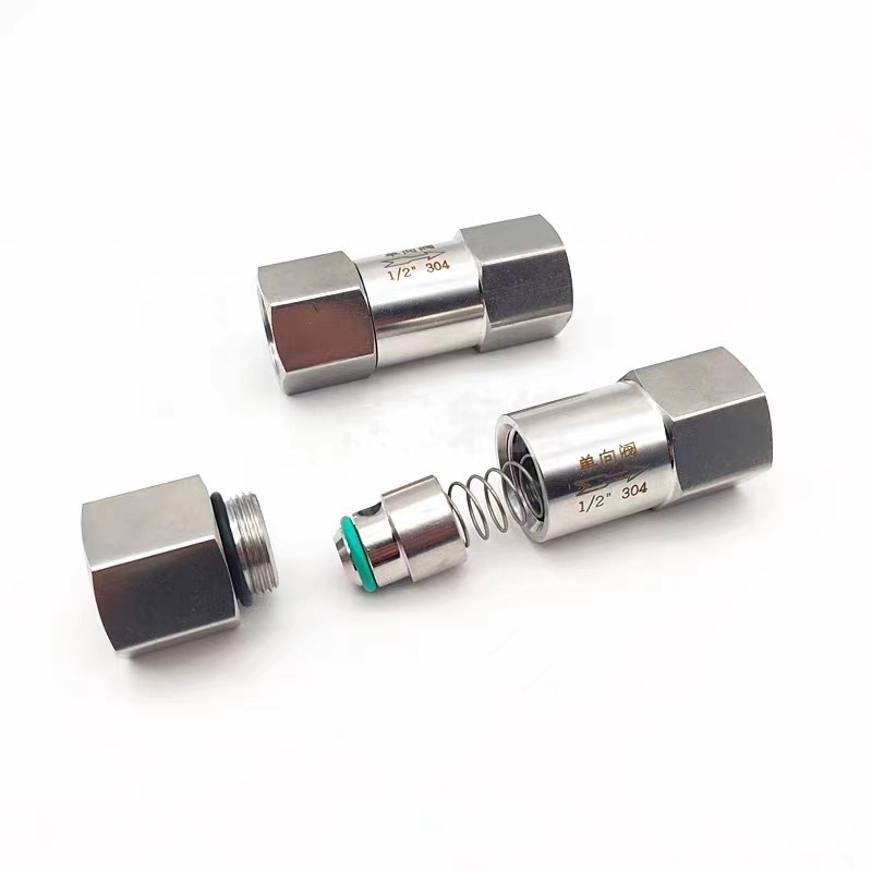 Manufacturer Direct Supply 304 Stainless Steel High Pressure Check Valve