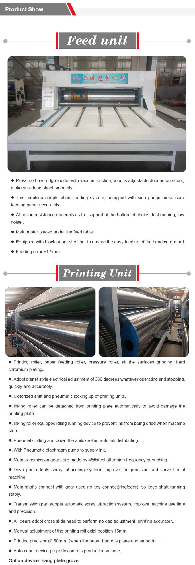 Semi Automatic Printing Slotting Die Cutting Machine