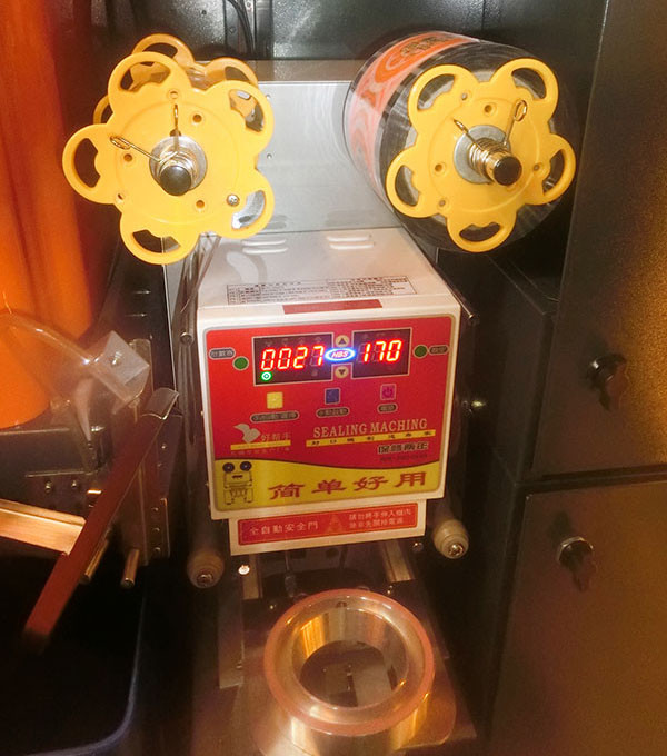 ORANGE JUICE VENDING MACHINE 100% BIO SAFETY, 100% PROOF-COVID