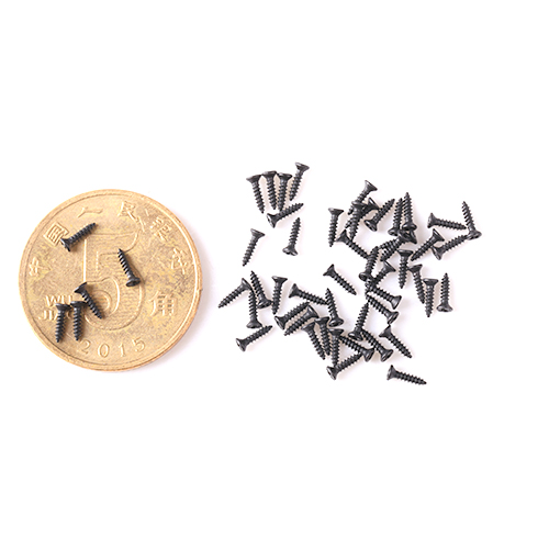 M2.0-M3.0 Aerospace Titanium Fasteners Custom Size Micro Screws with Tin Coating