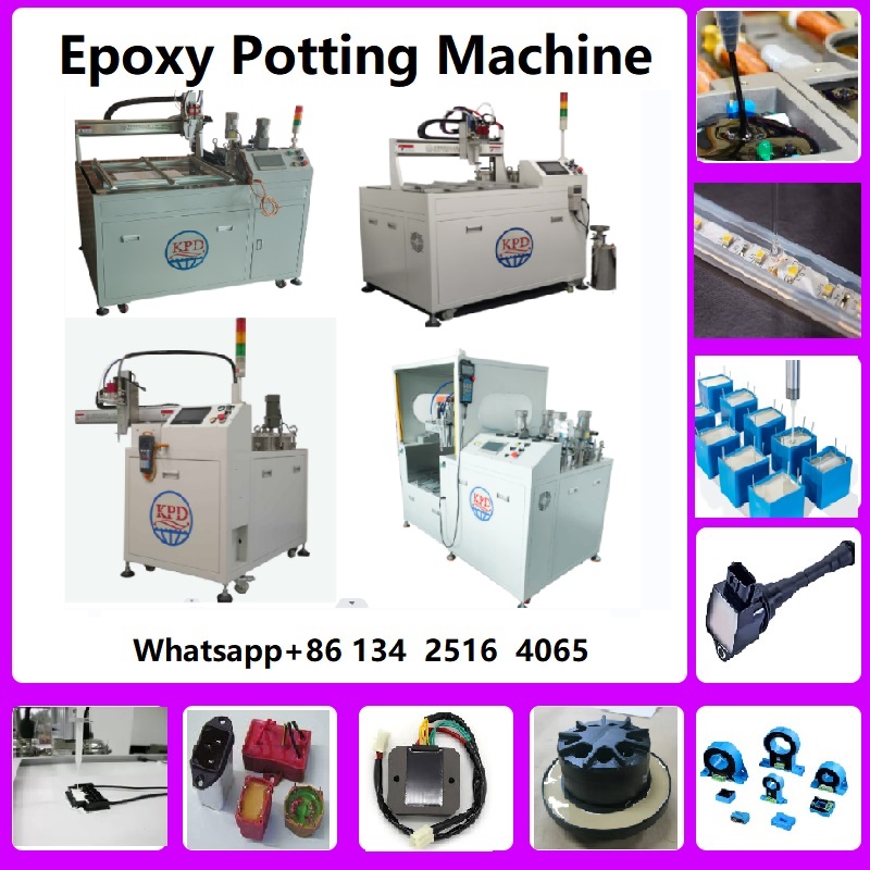 Automatic 2 component potting dispensing dosing Glue Dispenser Casting System