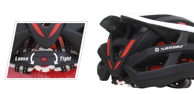 Anti Collision Lightweight Road Bike Helmet EPS Material Strong Cushioning Effect