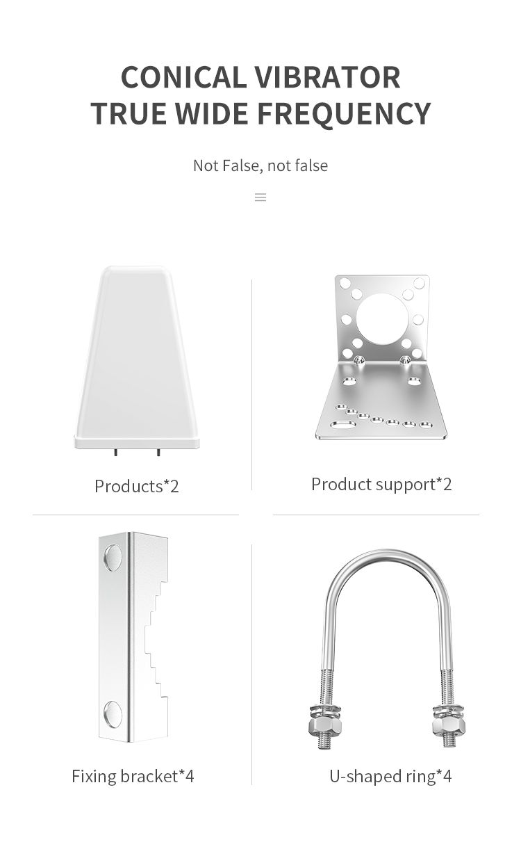 600-2700mhz LDPA Antenna High Gain Dual Band Mobile External GSM Antenna for Versatile
