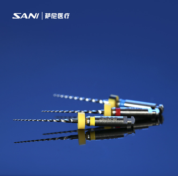 Children Endodontic 3pcs/Pack Niti Rotary Files ISO Certification
