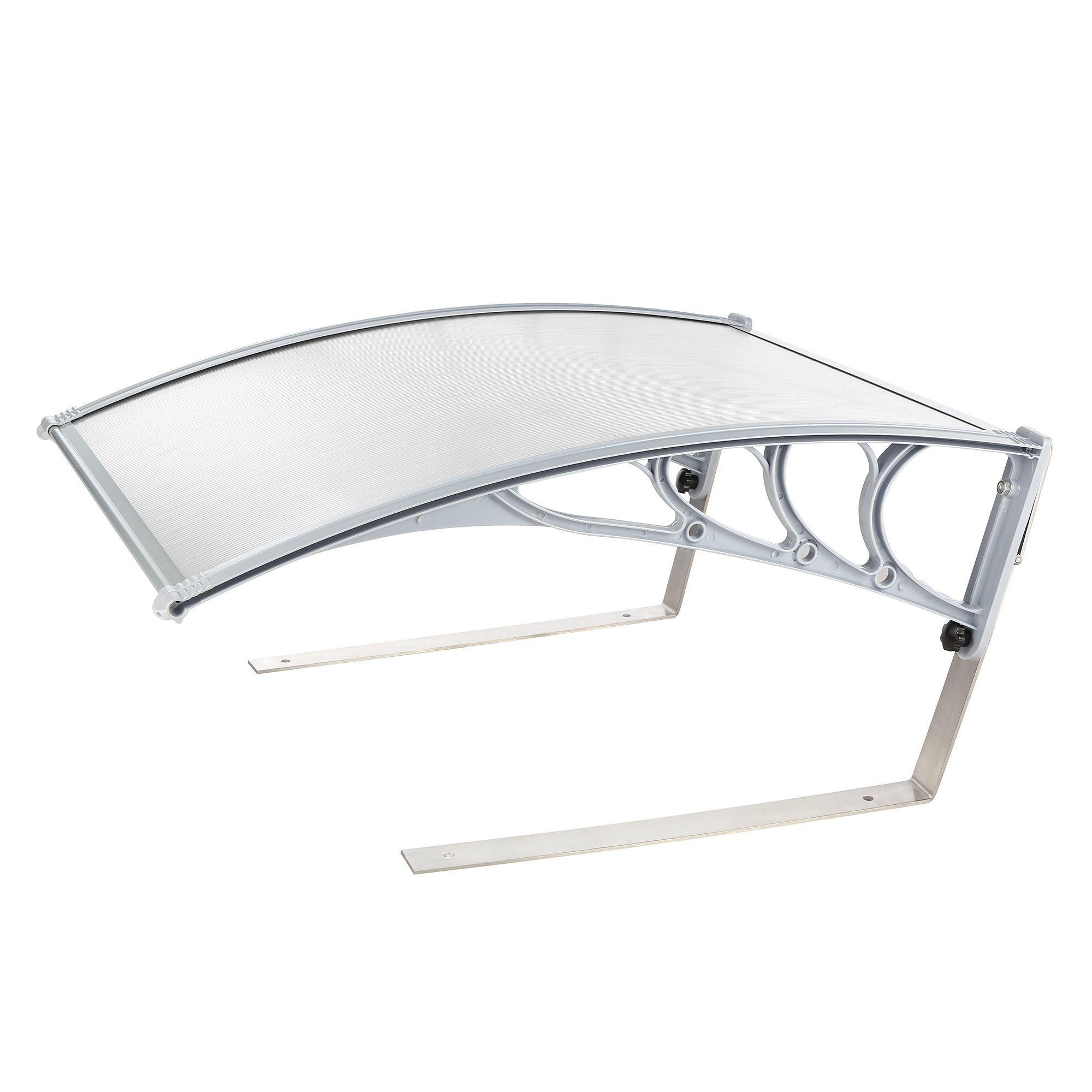 Clear Glass Roof Two ABS Brackets 8.3kgs Robot Mower Garage