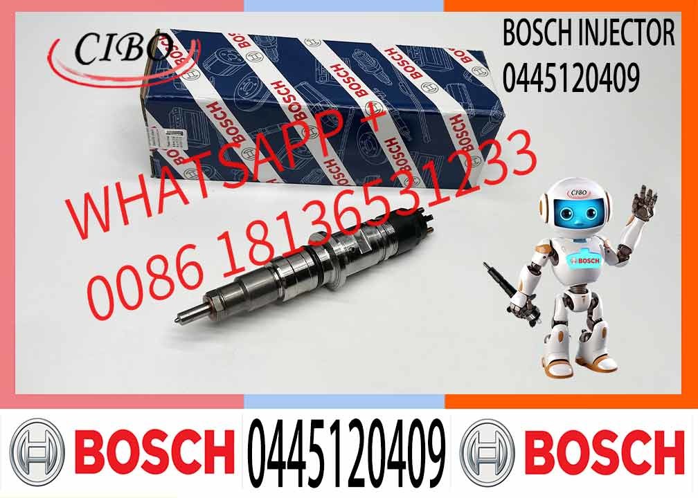 High Quality Diesel Nozzle Assembly Pump Injector 0445 120 409 0445120409 0445 120 409 For Common Rail System Nozzle