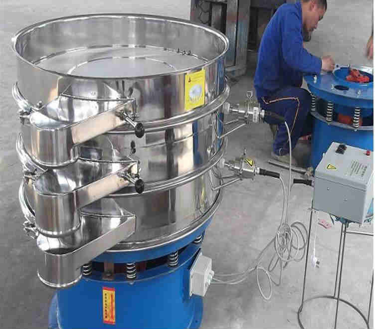 Stainless steel vibratory screening machine