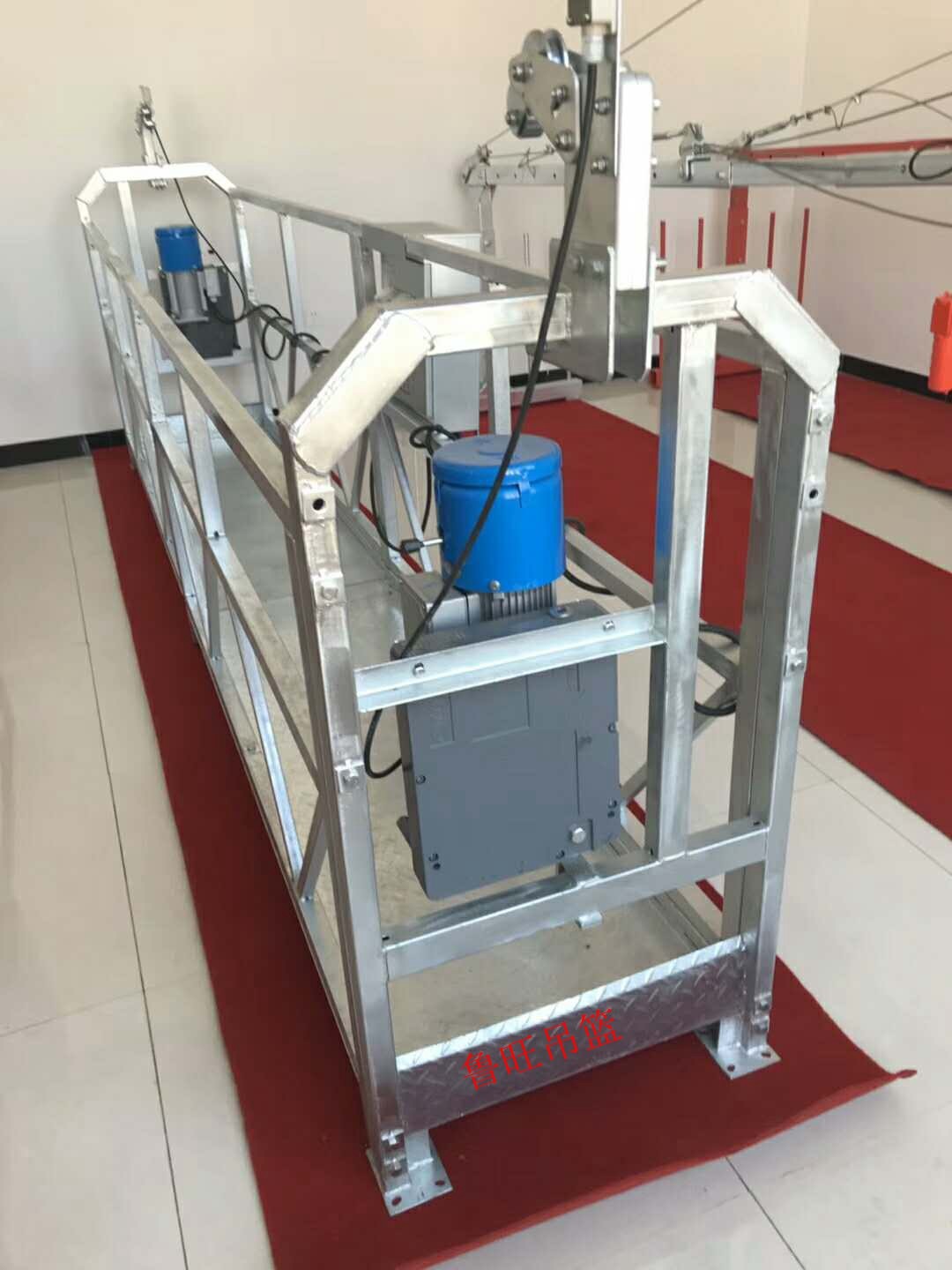  Safety Rope Hanging Scaffold Platform High Load Capacity 1000kg Manufactures