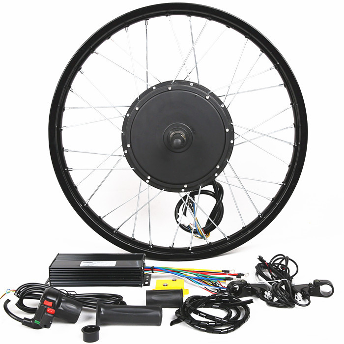 Complete Front Wheel Ebike Conversion Kit E Bicycle Conversion Kit Anti - Corrosion Motor