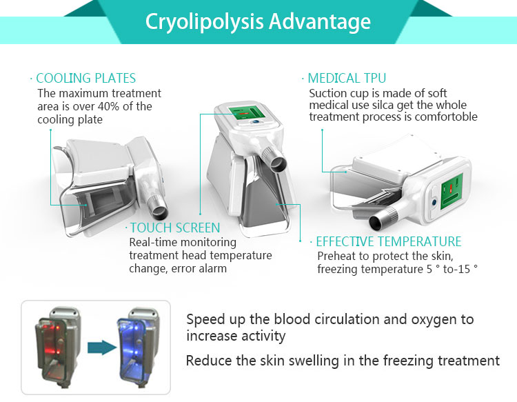 Nubway hot sale 5 days delivery medical CE approved fat freeze weight loss cryolipolysis machine