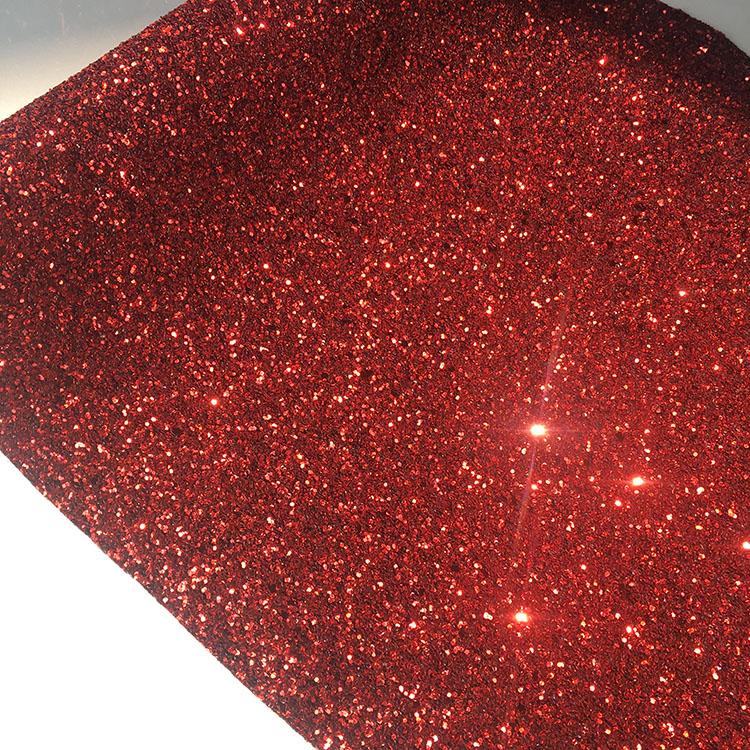 PU Gold Glitter Wallpaper For Walls 0.9±0.15mm Thickness Non Woven Backing
