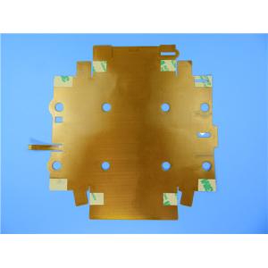 Double Sided Flexible Printed Circuit (FPC) With Immersion Gold and Fine Line Tracks for Industrial Control Computers