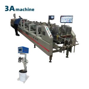 Workflow CQT 650JYG Semi Automatic Folder Gluer with Pre-Folding and Crash-Lock Bottom