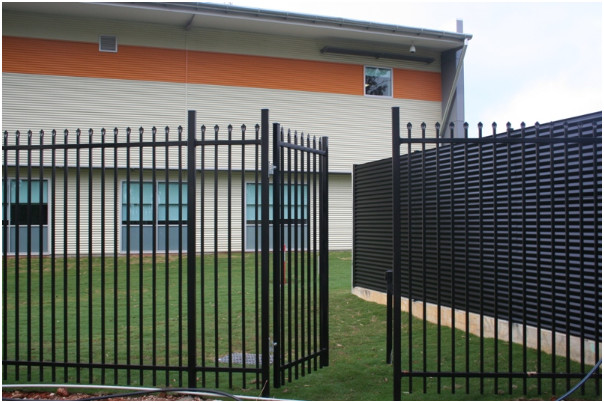 Spear Top Steel Single Gates , 1.8mx2.4m Fencing Tubular Steel