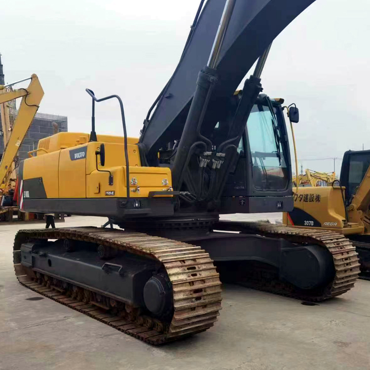 Good Health Used Volvo EC480DL Crawler Excavator in Shanghai Original Hydraulic Valve