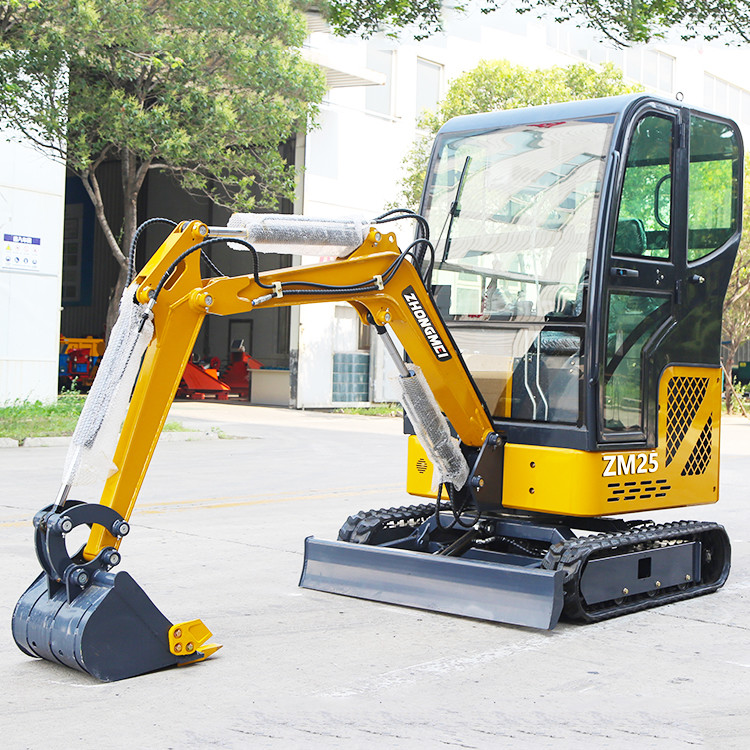 2.5ton Mini Hydraulic Excavator Retractable Shoes Mini Digging Machine