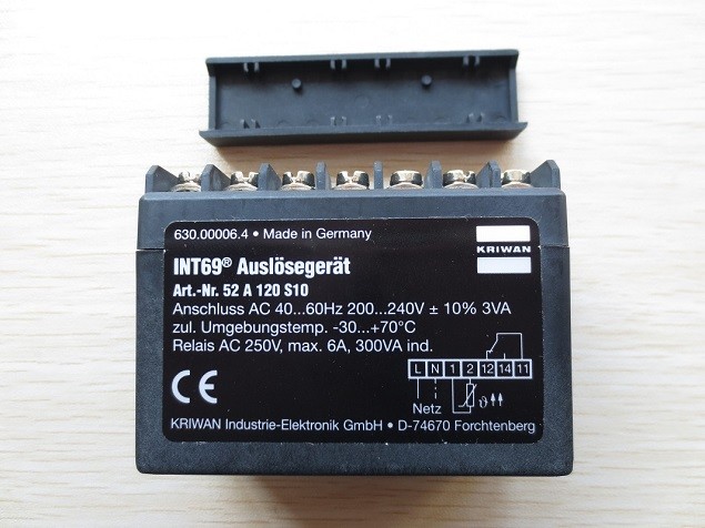 High Performance Industrial MRO Products / Bitzer Protection Module INT69 52A 120 S10