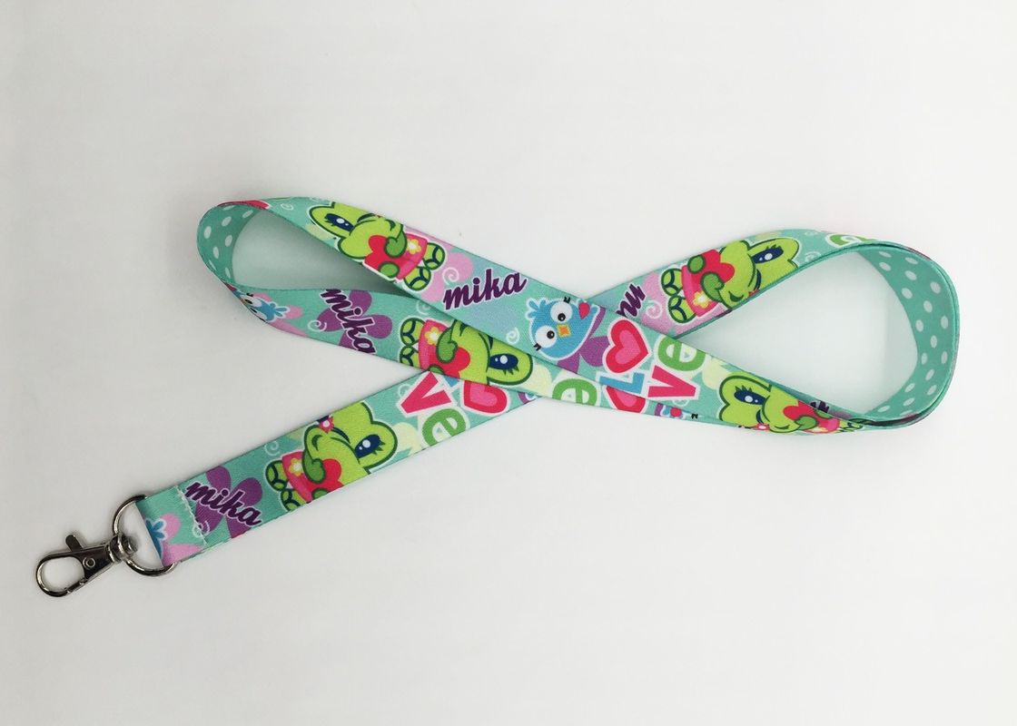 Professional Custom sublimation polyester lanyards with different letters