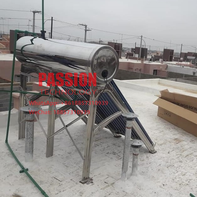 Intelligent Thermal Solar Water Heater 300L With Galvanized Steel Tank Outer